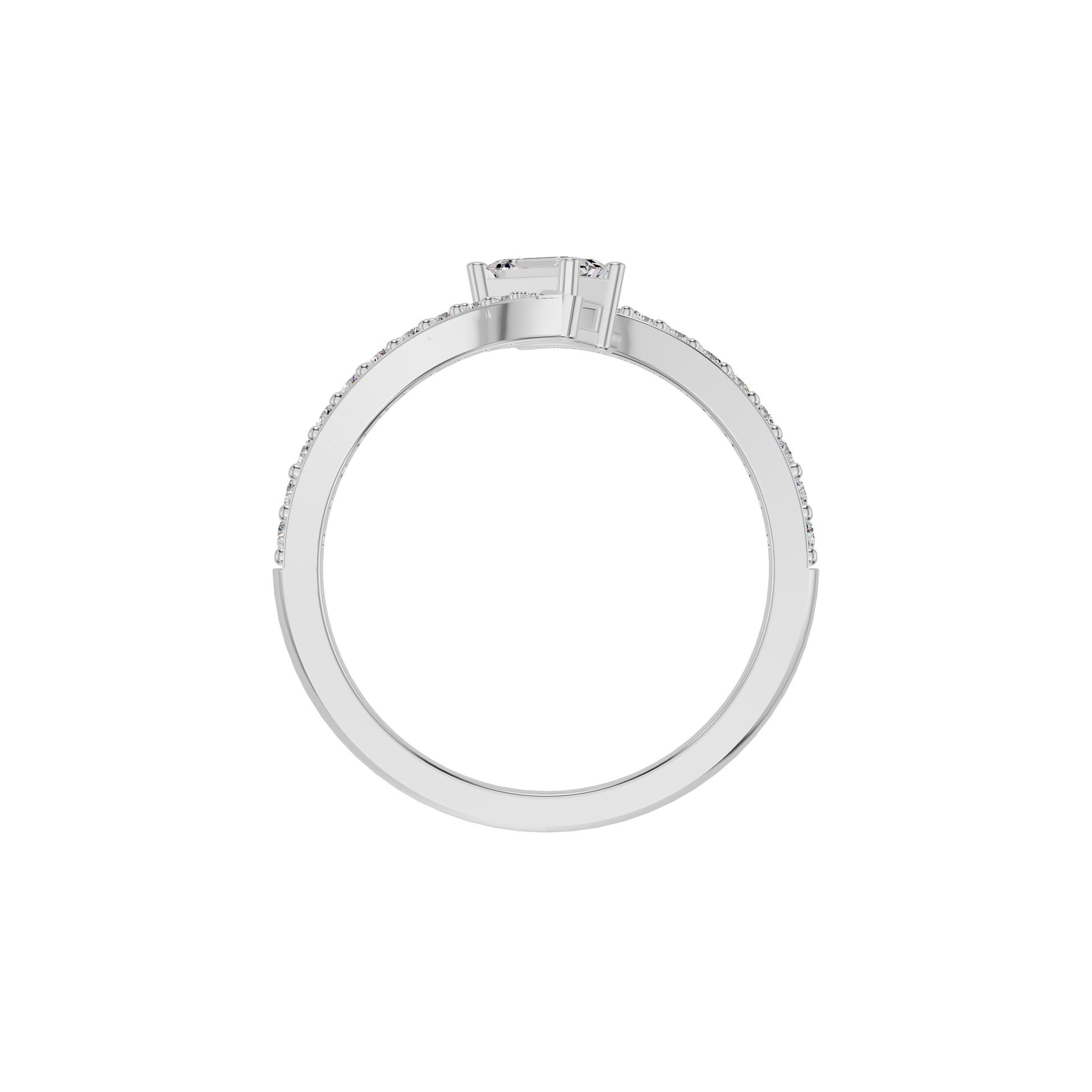 DLR002182 18 KT / White Gold / 18