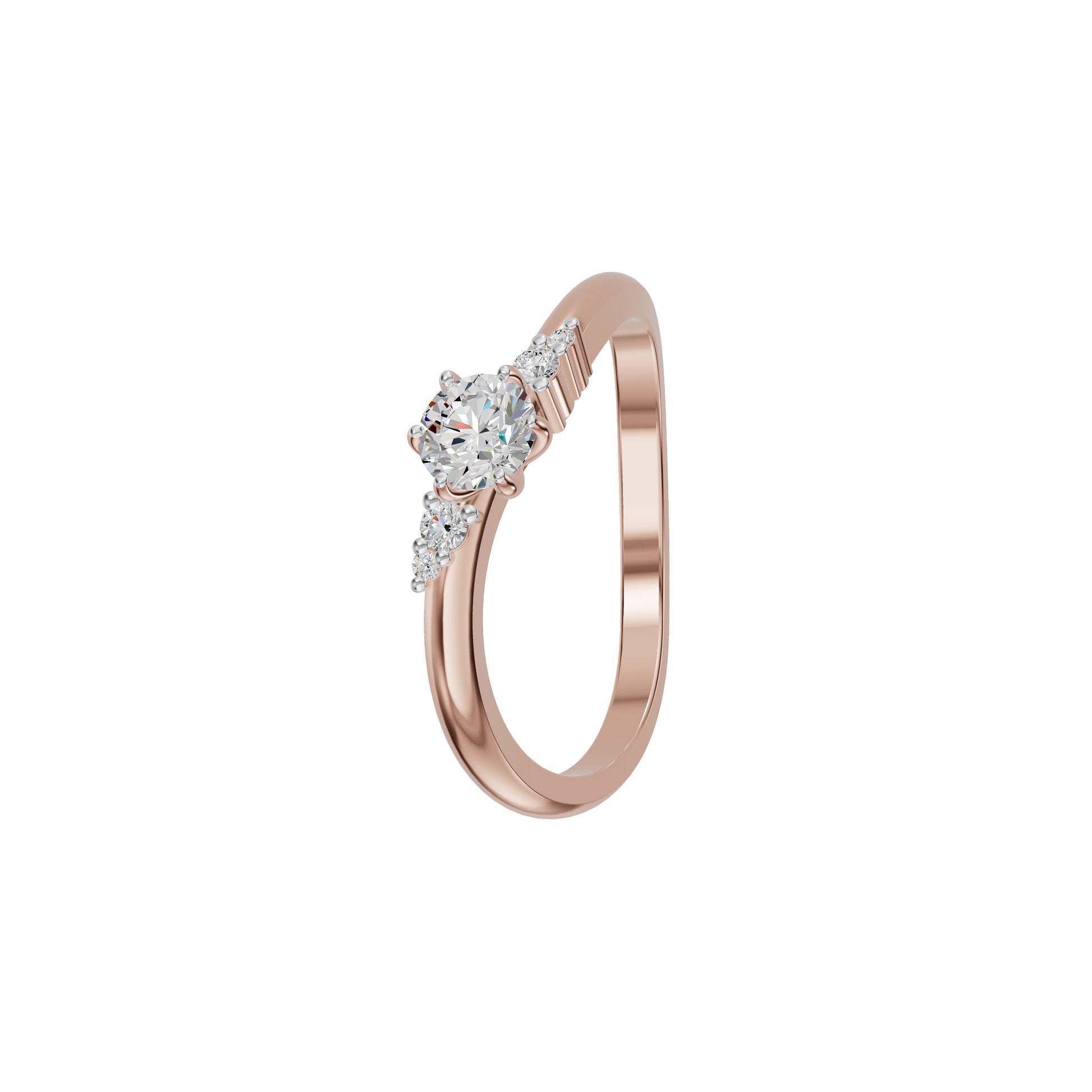 DLR002183 18 KT / Rose Gold / 18