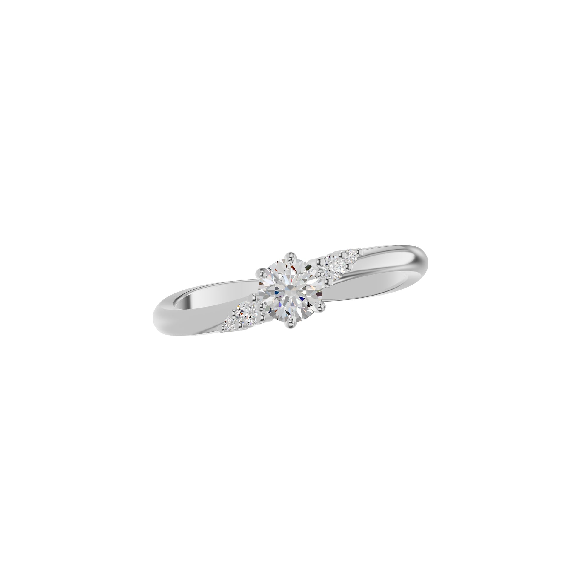 DLR002183 18 KT / White Gold / 18