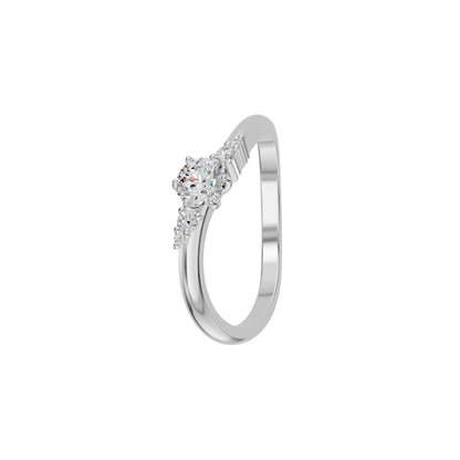 DLR002183 18 KT / White Gold / 18