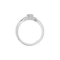 DLR002183 18 KT / White Gold / 18
