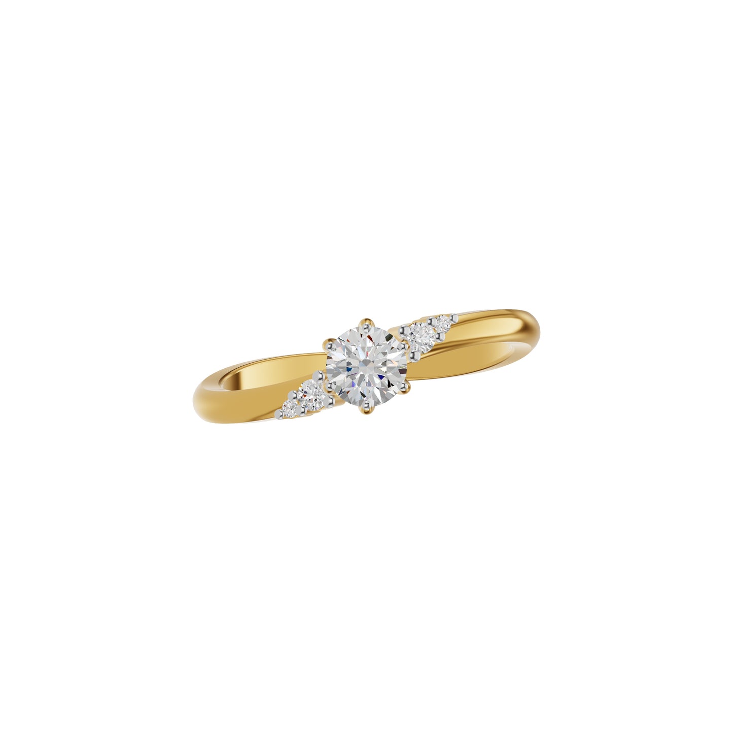 DLR002183 18 KT / Yellow Gold / 18