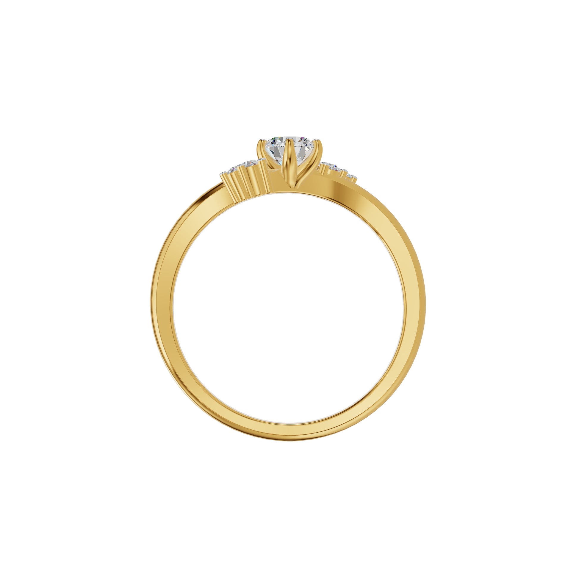 DLR002183 18 KT / Yellow Gold / 18