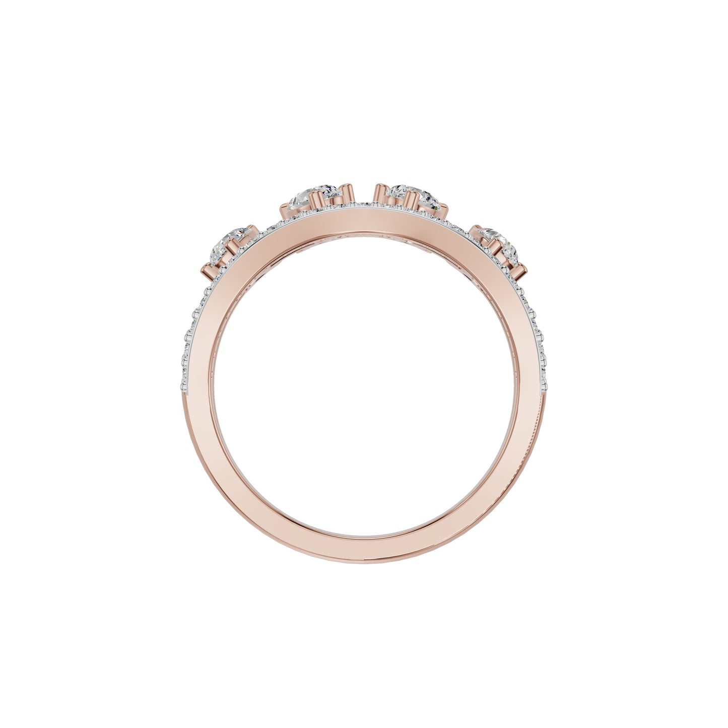 DLR002187 18 KT / Rose Gold / 18