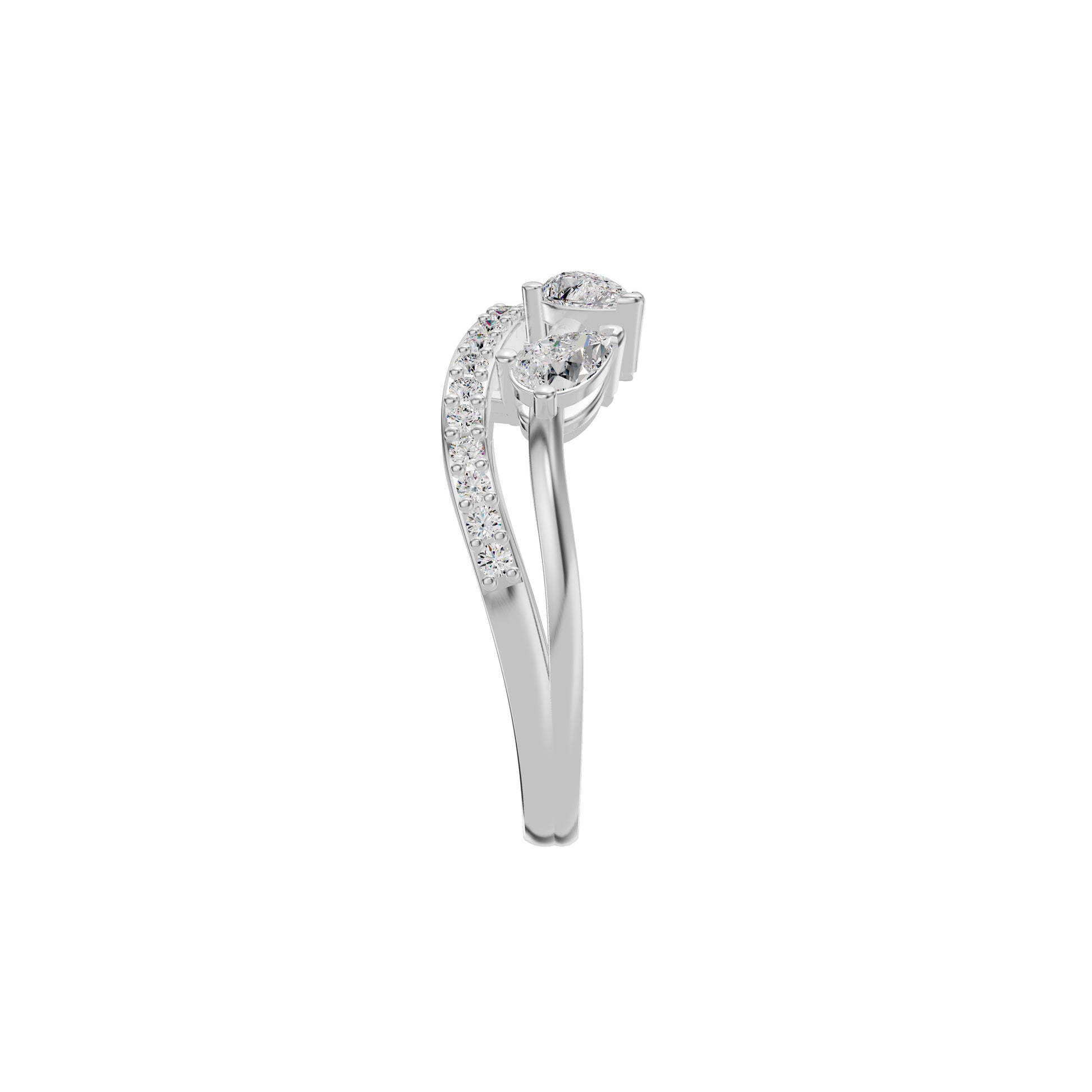 DLR002187 18 KT / White Gold / 18