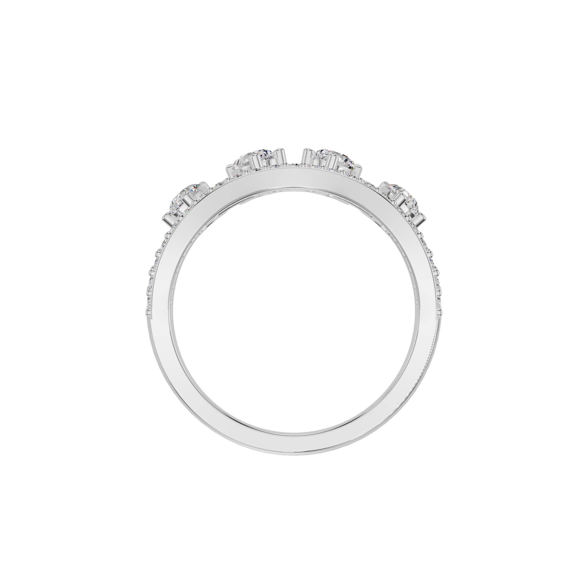 DLR002187 18 KT / White Gold / 18