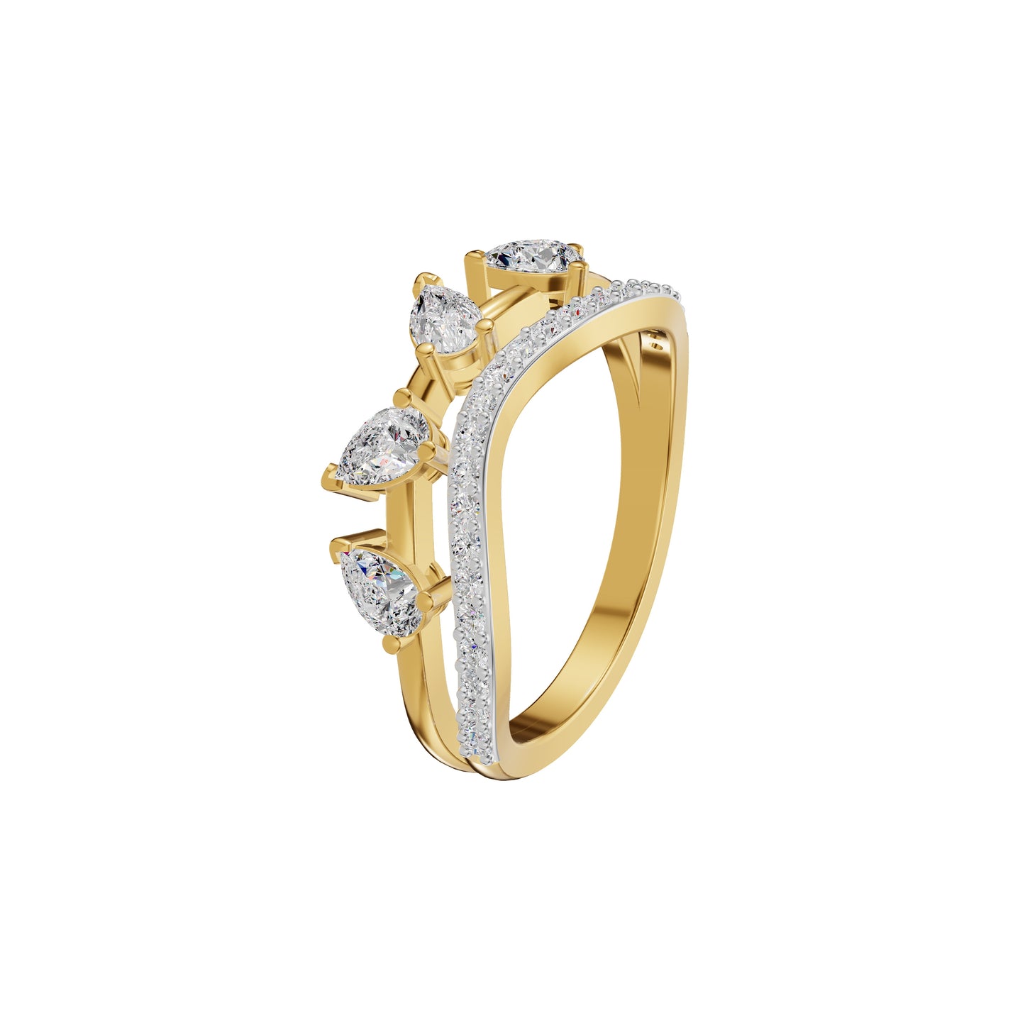 DLR002187 18 KT / Yellow Gold / 18