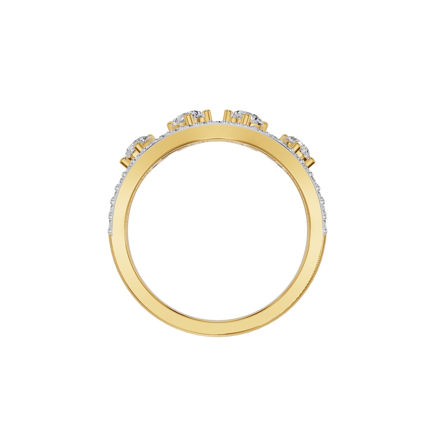 DLR002187 18 KT / Yellow Gold / 18