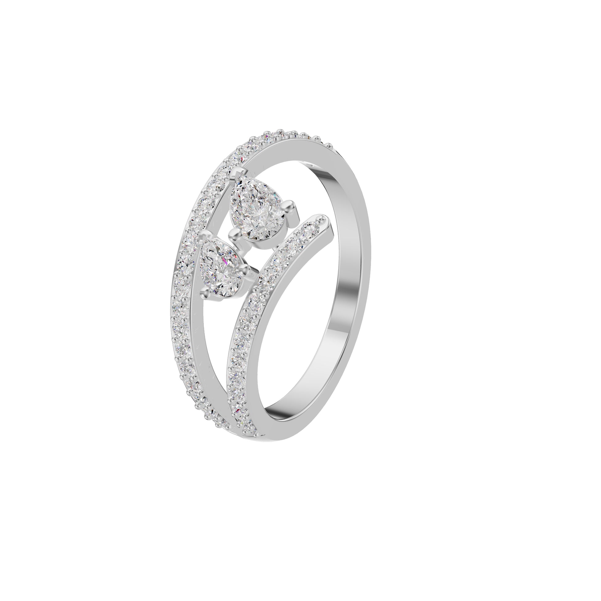 DLR002188 18 KT / White Gold / 18