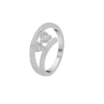 DLR002188 18 KT / White Gold / 18
