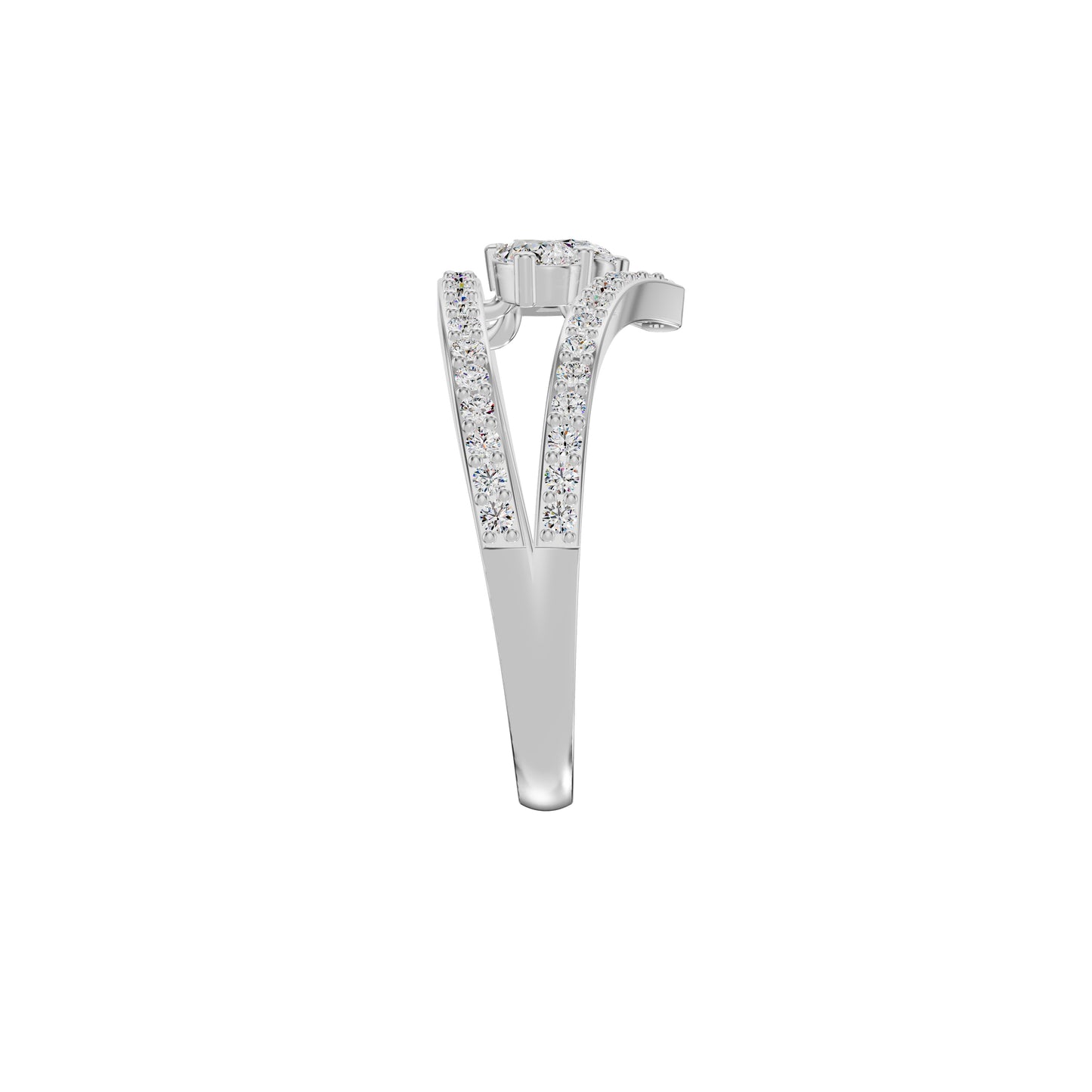 DLR002188 18 KT / White Gold / 18