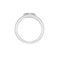 DLR002188 18 KT / White Gold / 18