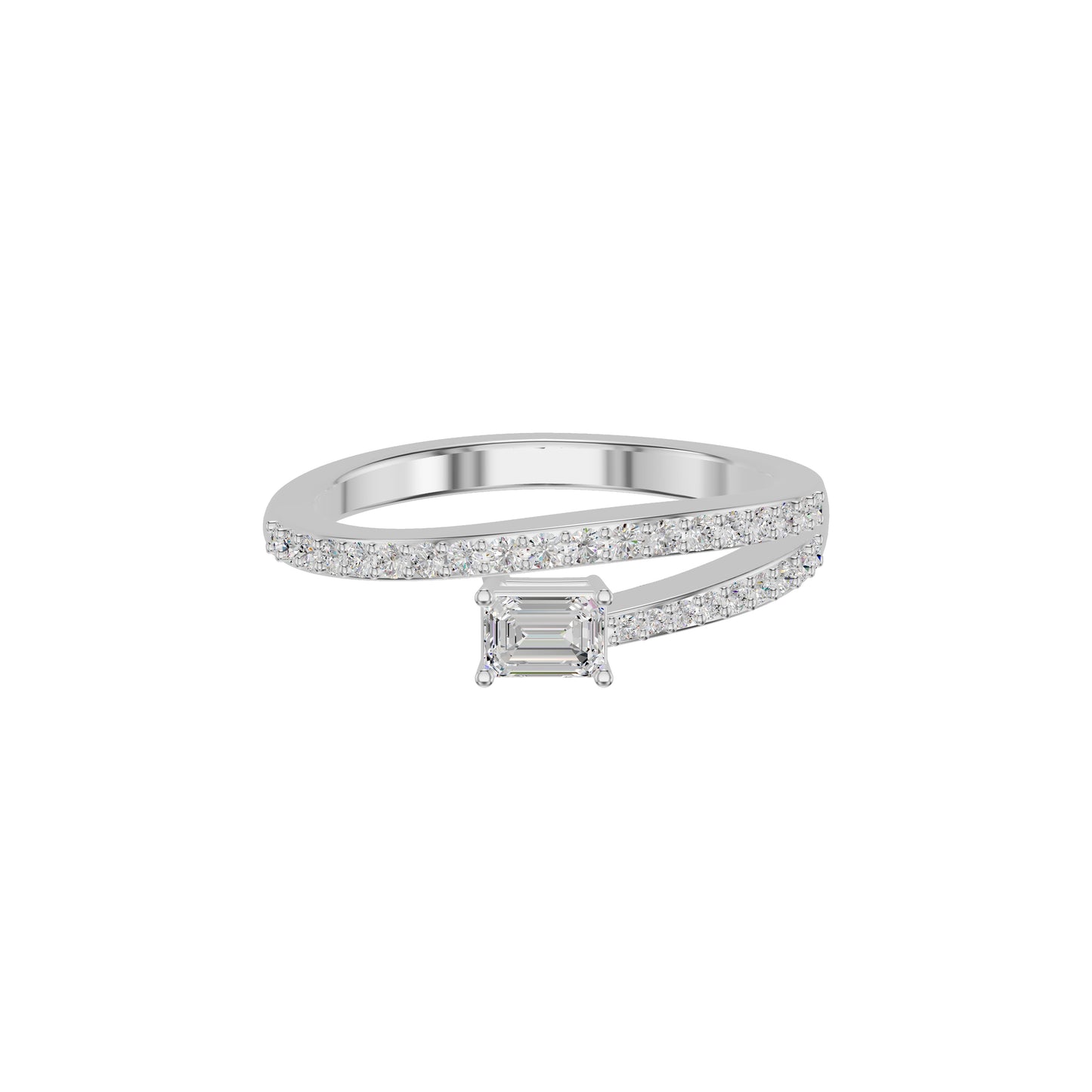 DLR002189 18 KT / White Gold / 18