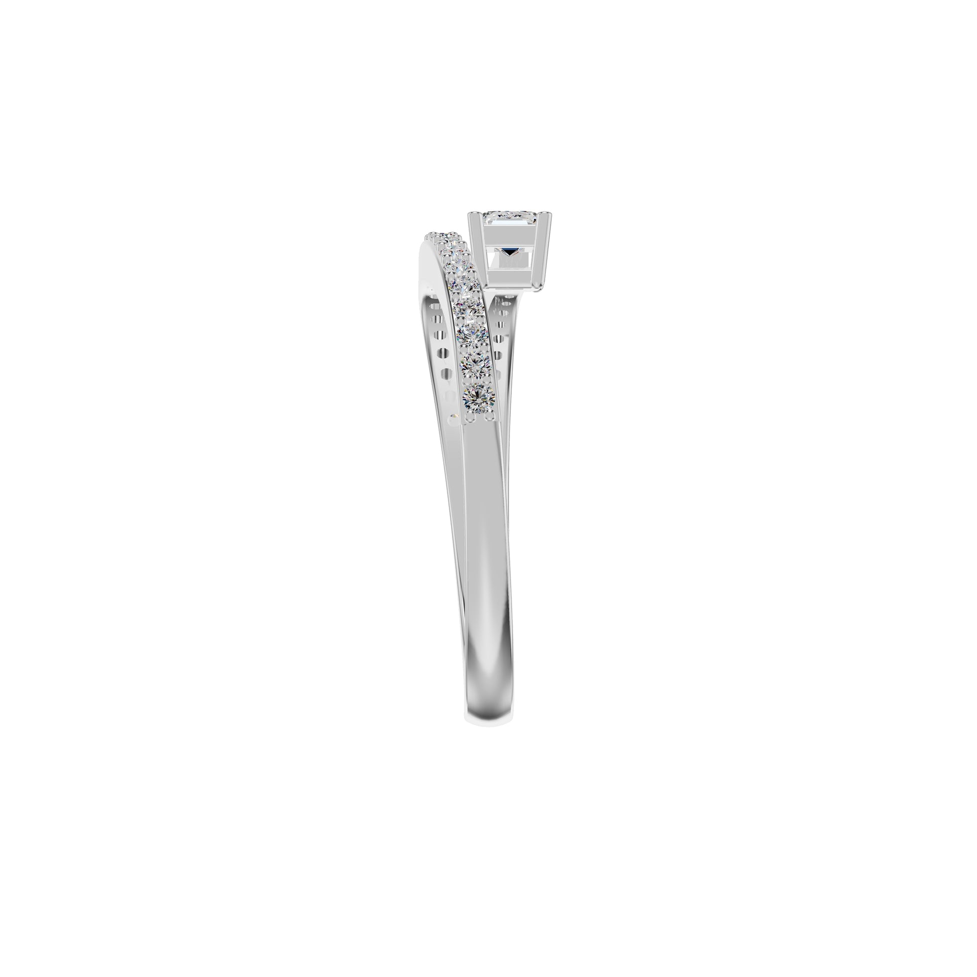 DLR002189 18 KT / White Gold / 18