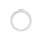 DLR002189 18 KT / White Gold / 18