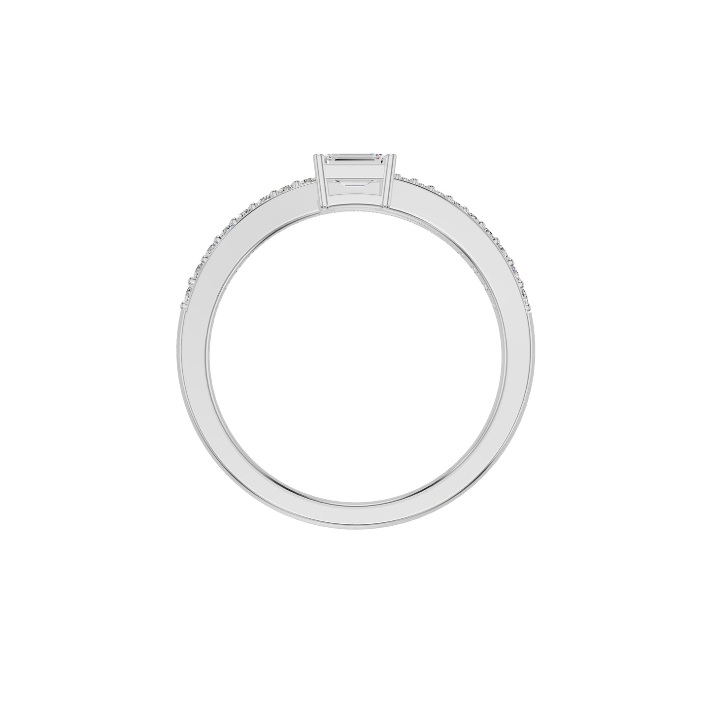DLR002189 18 KT / White Gold / 18