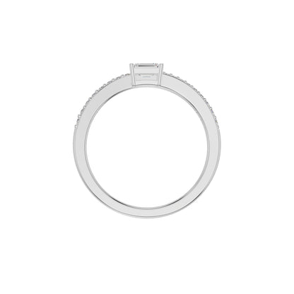 DLR002189 18 KT / White Gold / 18