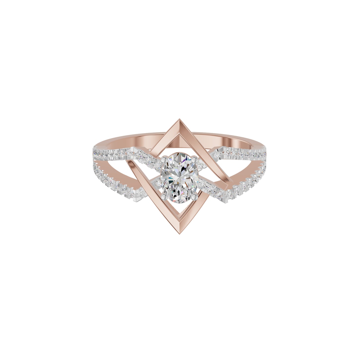 DLR002191 18 KT / Rose Gold / 18