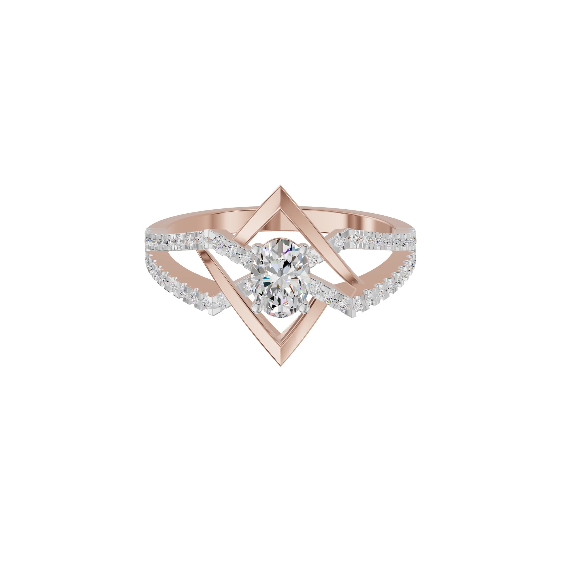 DLR002191 18 KT / Rose Gold / 18
