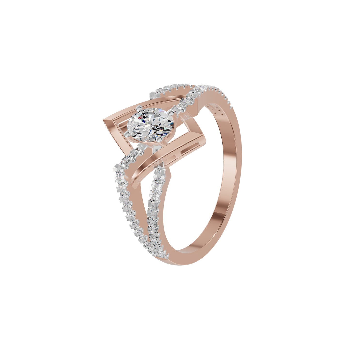 DLR002191 18 KT / Rose Gold / 18