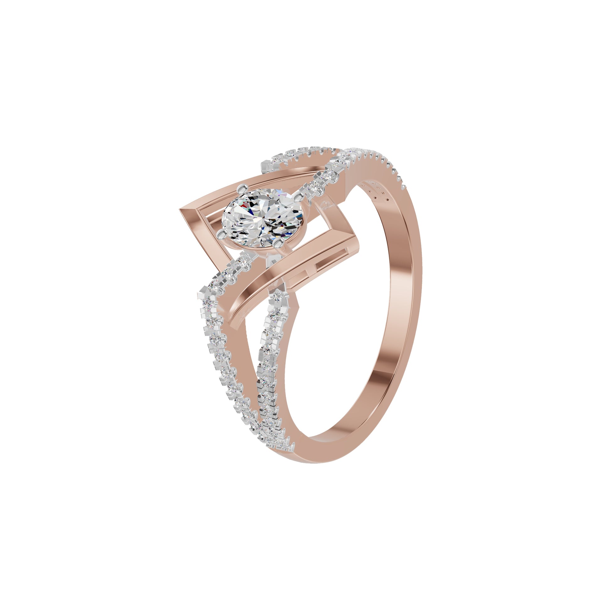 DLR002191 18 KT / Rose Gold / 18
