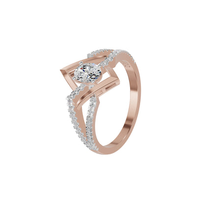 DLR002191 18 KT / Rose Gold / 18