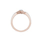 DLR002191 18 KT / Rose Gold / 18