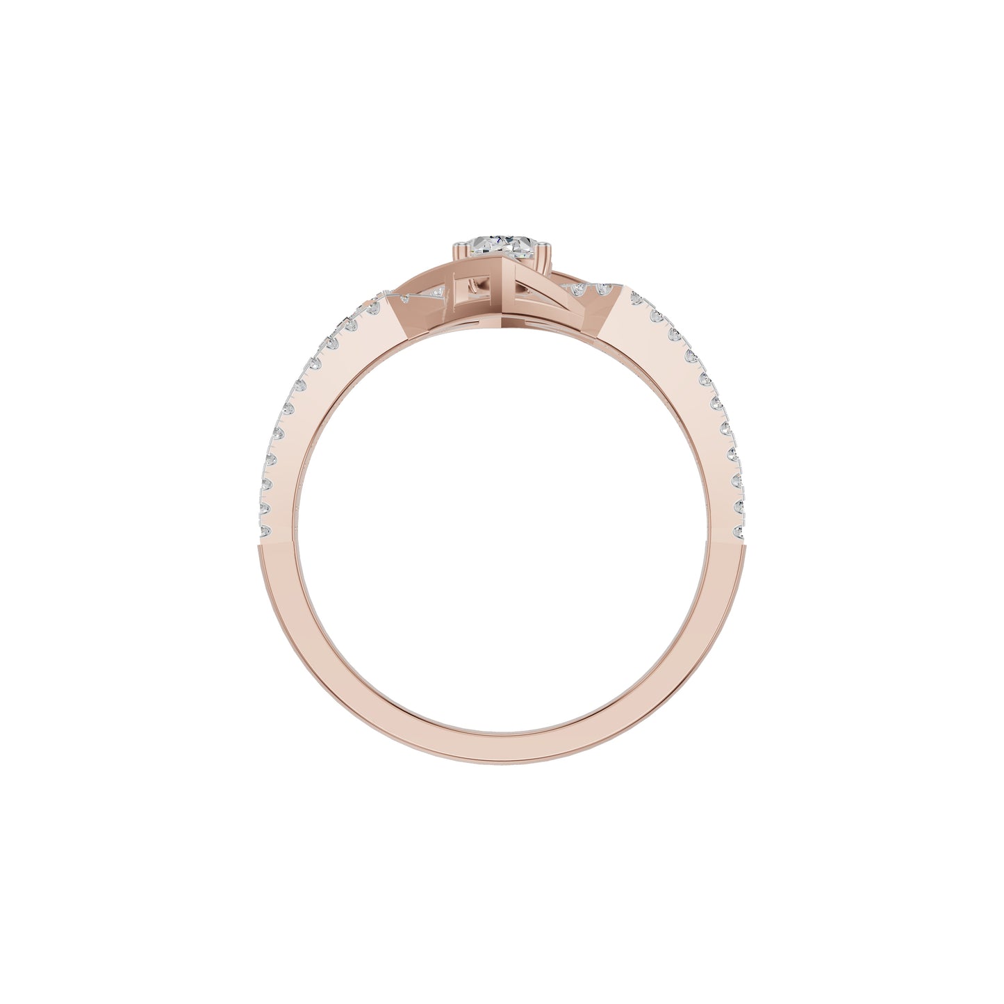 DLR002191 18 KT / Rose Gold / 18
