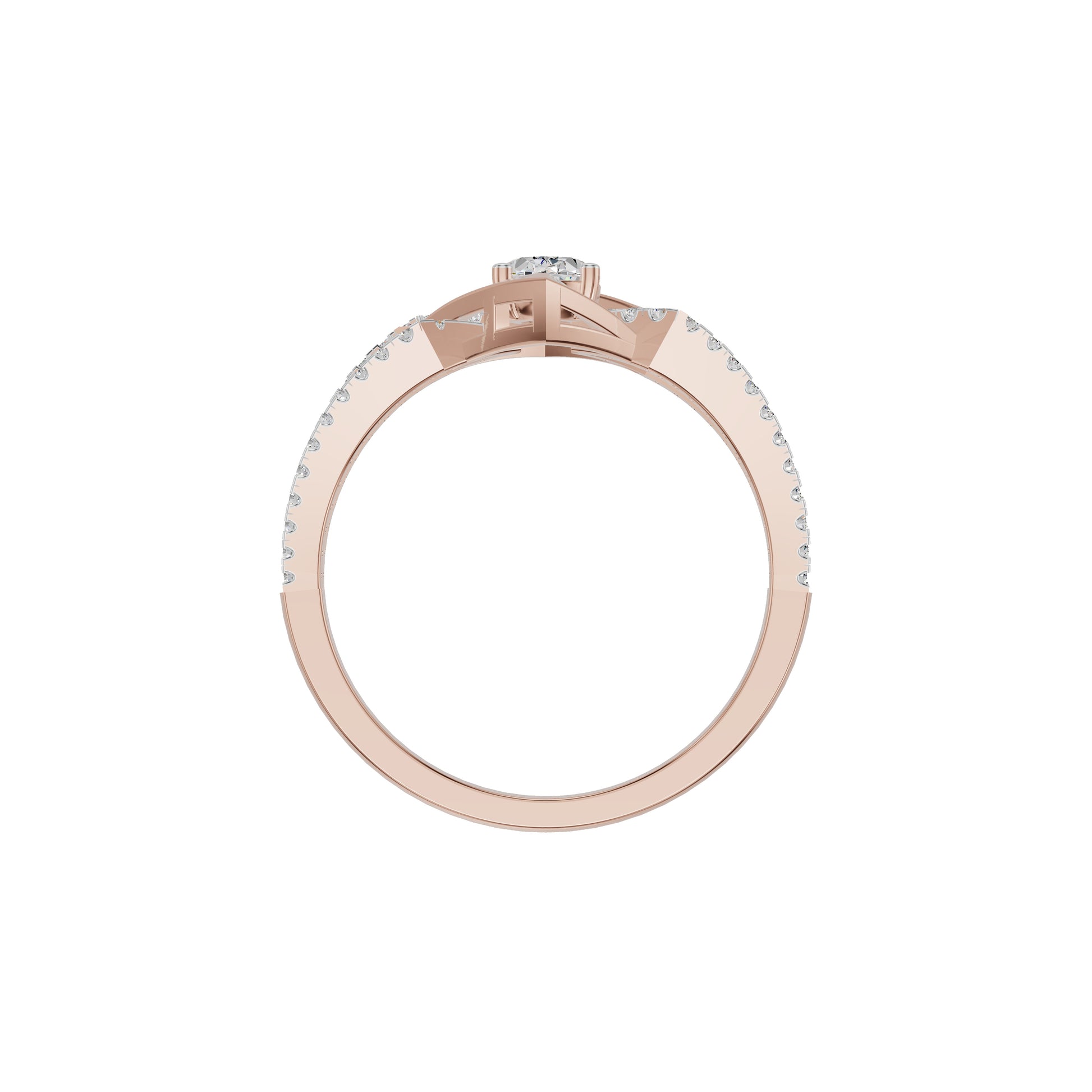 DLR002191 18 KT / Rose Gold / 18