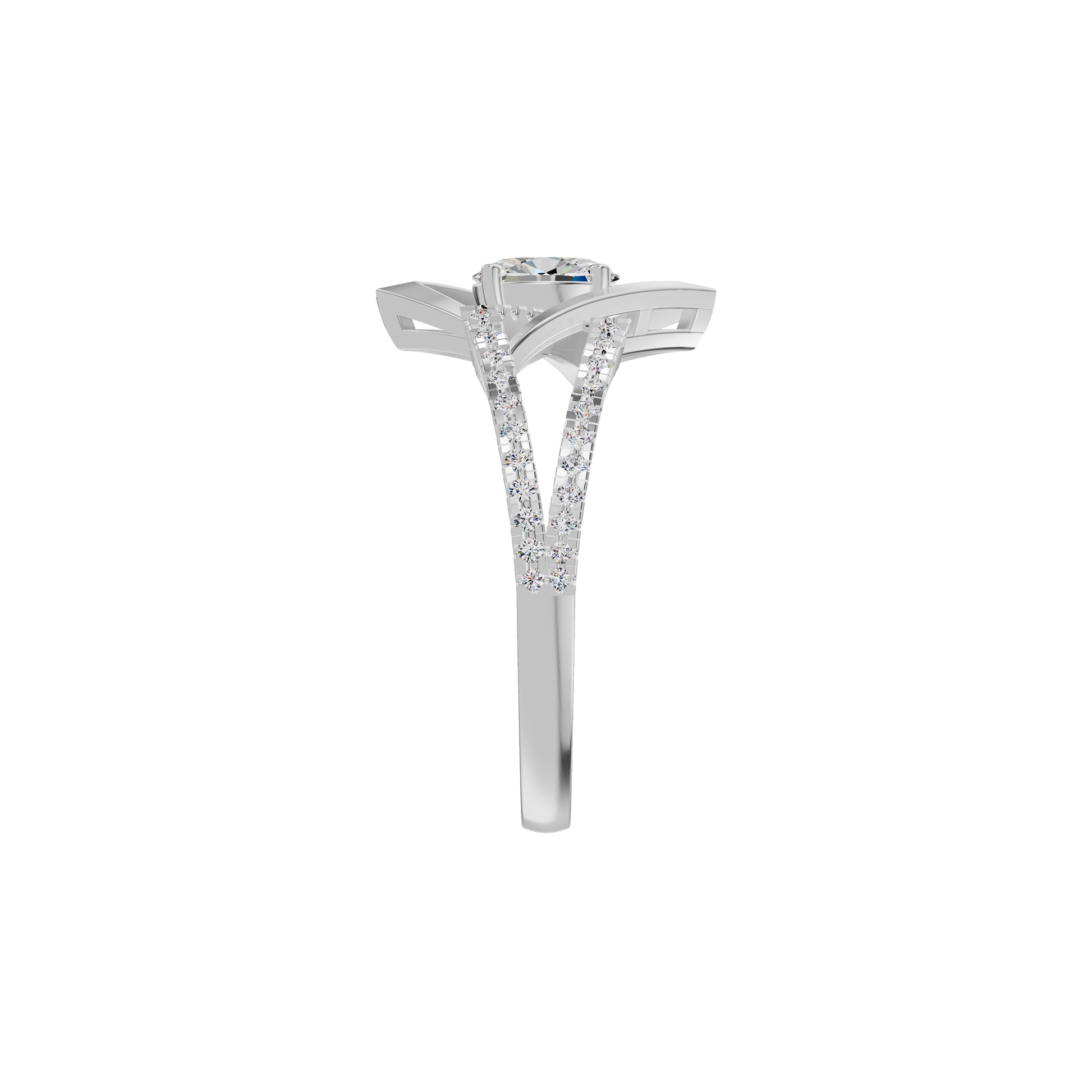 DLR002191 18 KT / White Gold / 18