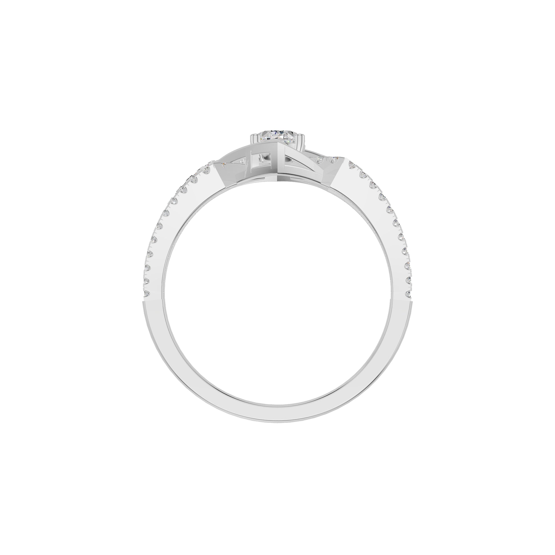 DLR002191 18 KT / White Gold / 18