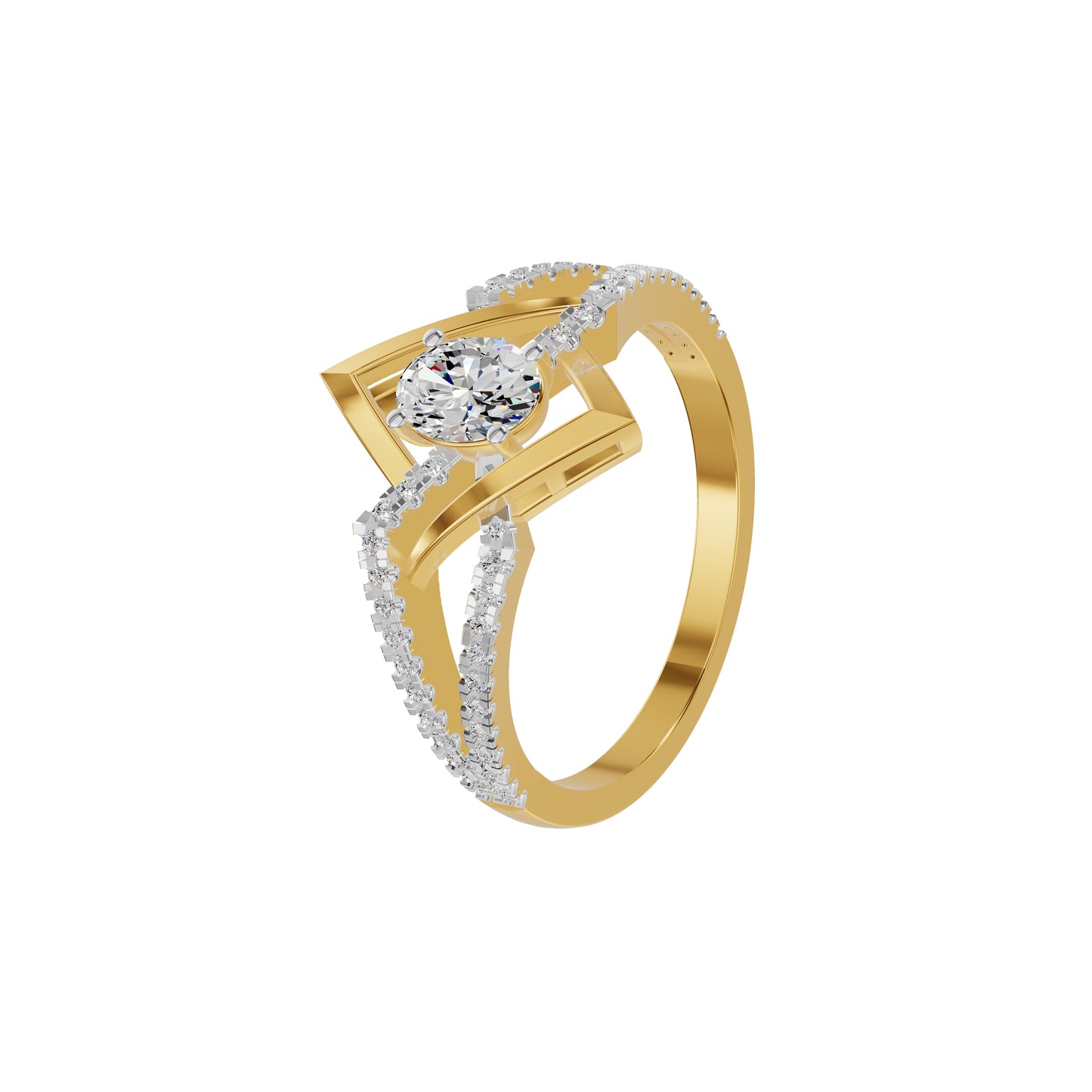 DLR002191 18 KT / Yellow Gold / 18