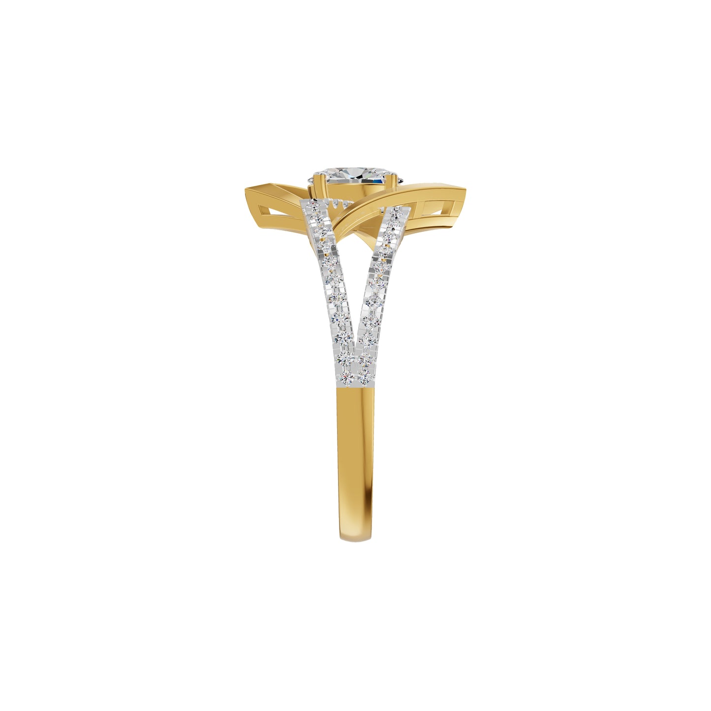 DLR002191 18 KT / Yellow Gold / 18