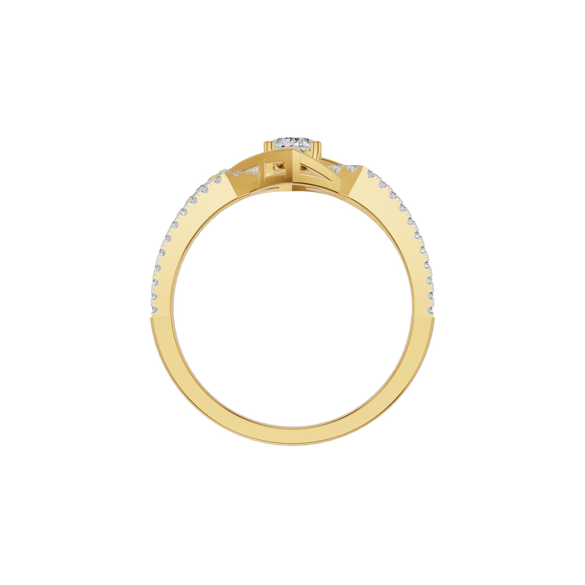 DLR002191 18 KT / Yellow Gold / 18