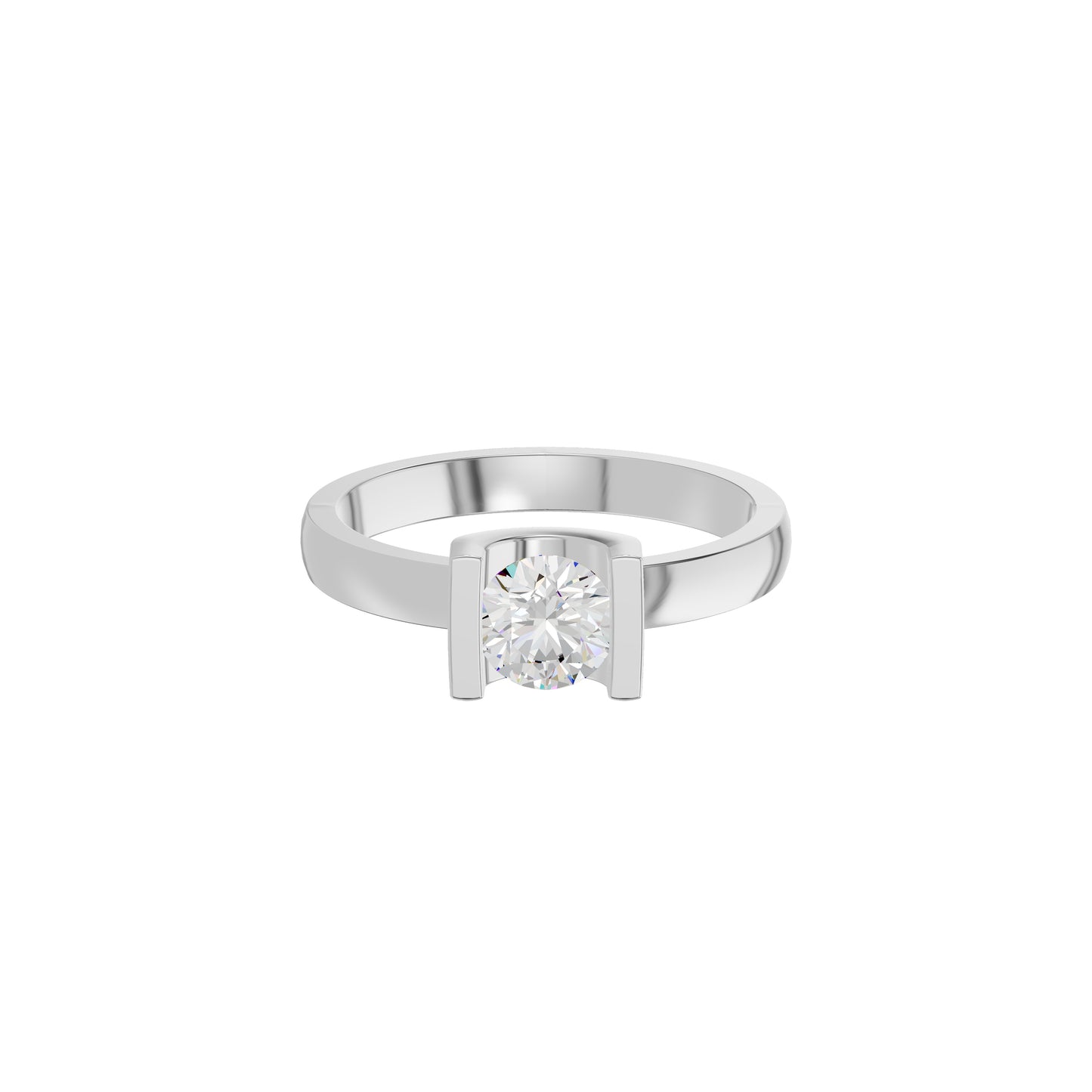 DLR002196 18 KT / White Gold / 18