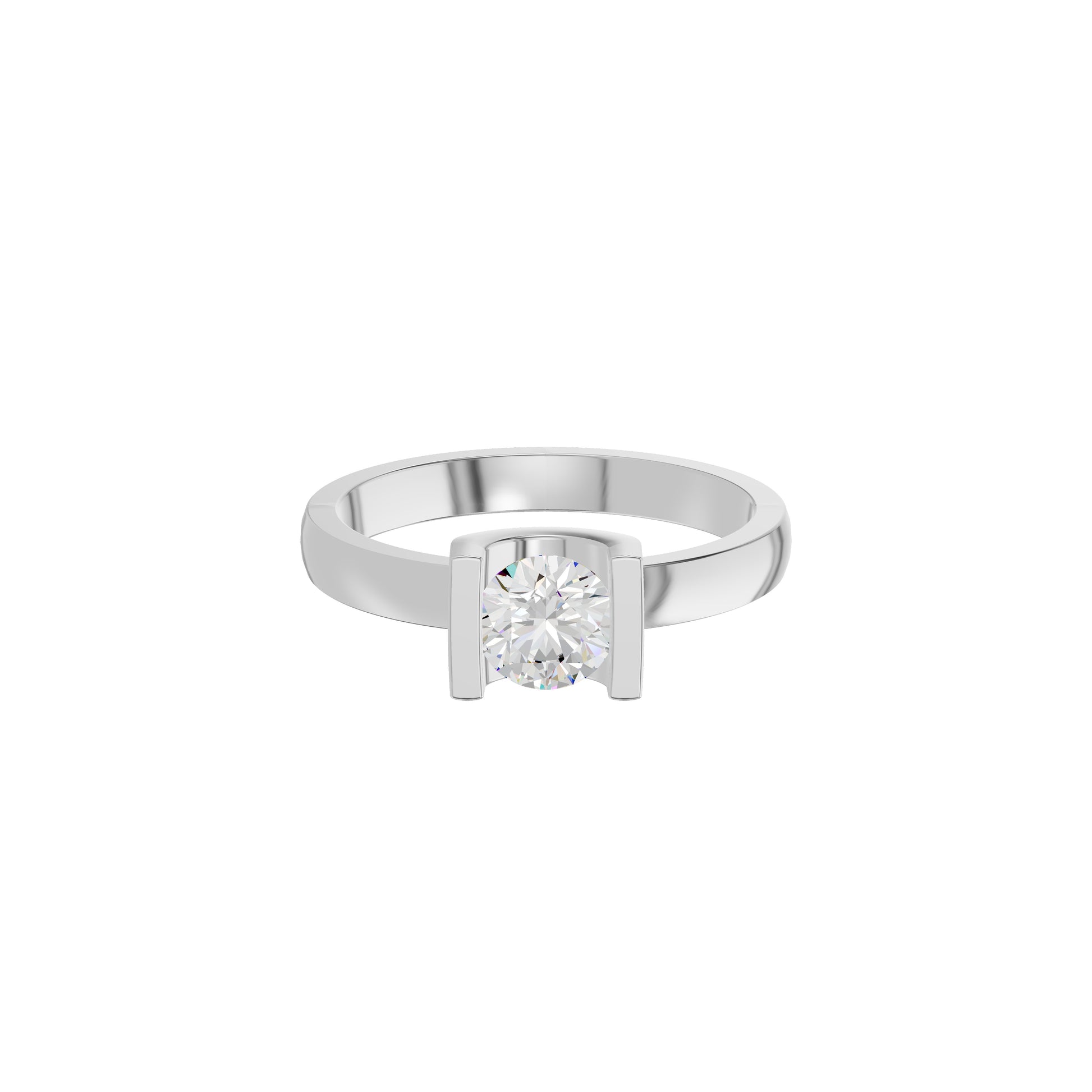 DLR002196 18 KT / White Gold / 18