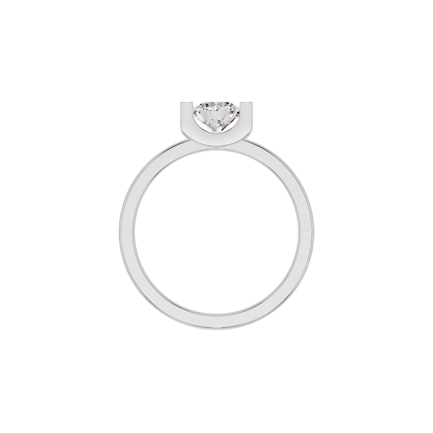 DLR002196 18 KT / White Gold / 18