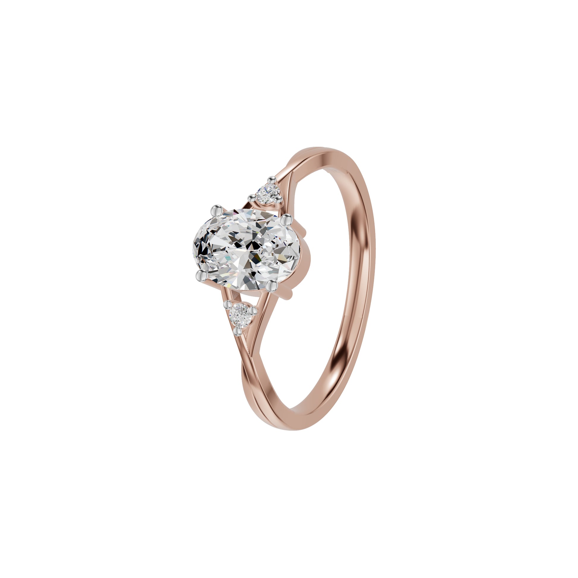 DLR002198 18 KT / Rose Gold / 18