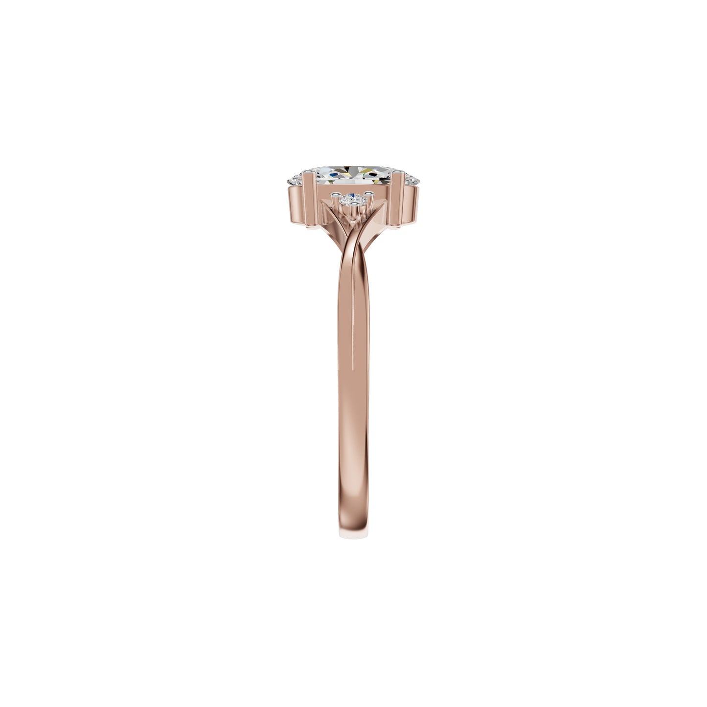 DLR002198 18 KT / Rose Gold / 18