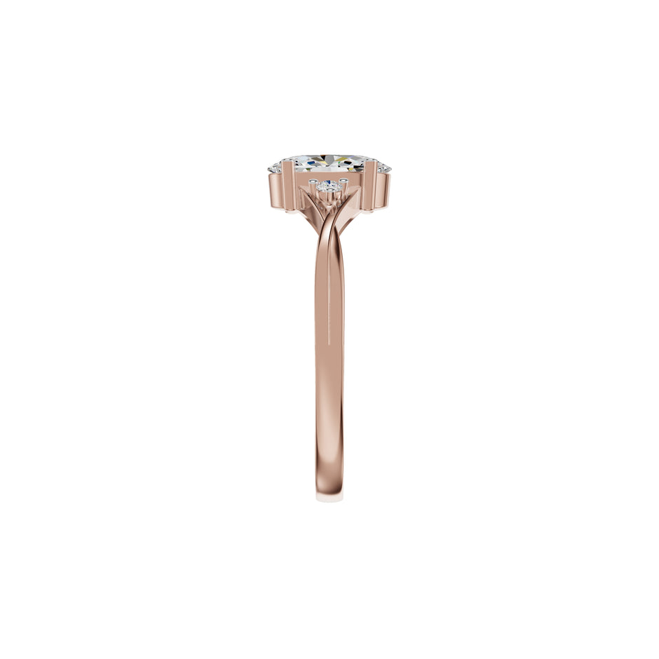 DLR002198 18 KT / Rose Gold / 18