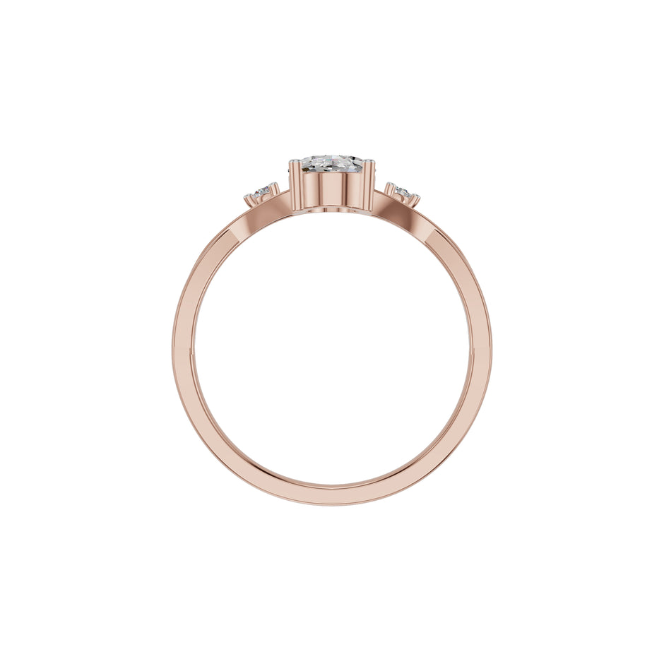 DLR002198 18 KT / Rose Gold / 18