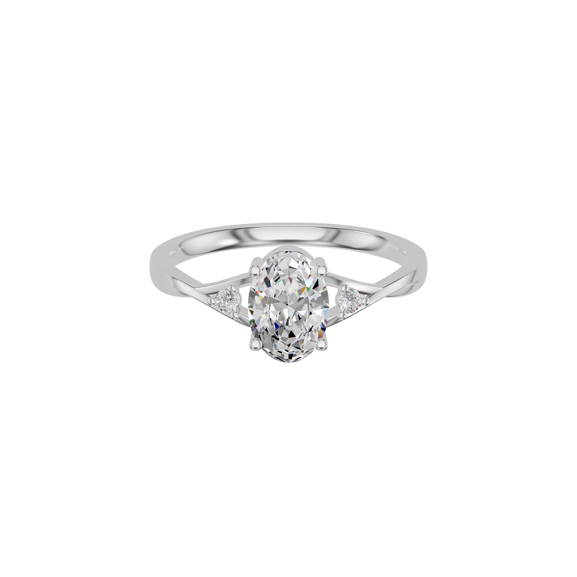DLR002198 18 KT / White Gold / 18