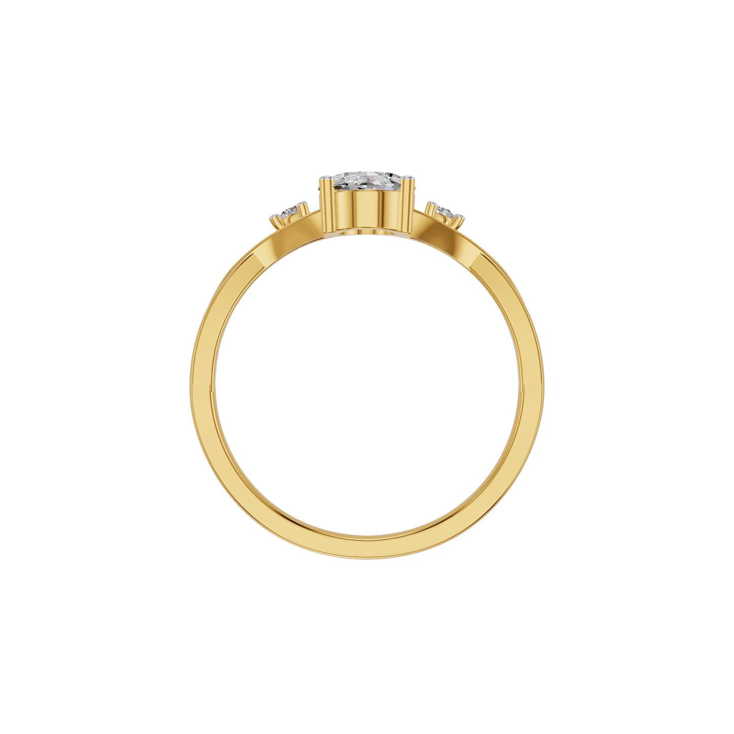 DLR002198 18 KT / Yellow Gold / 18