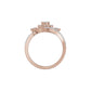 Levana Diamond Ring 18 KT / Rose Gold / 18