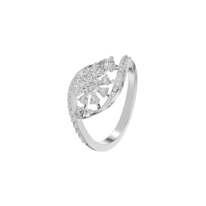 Levana Diamond Ring 18 KT / White Gold / 18