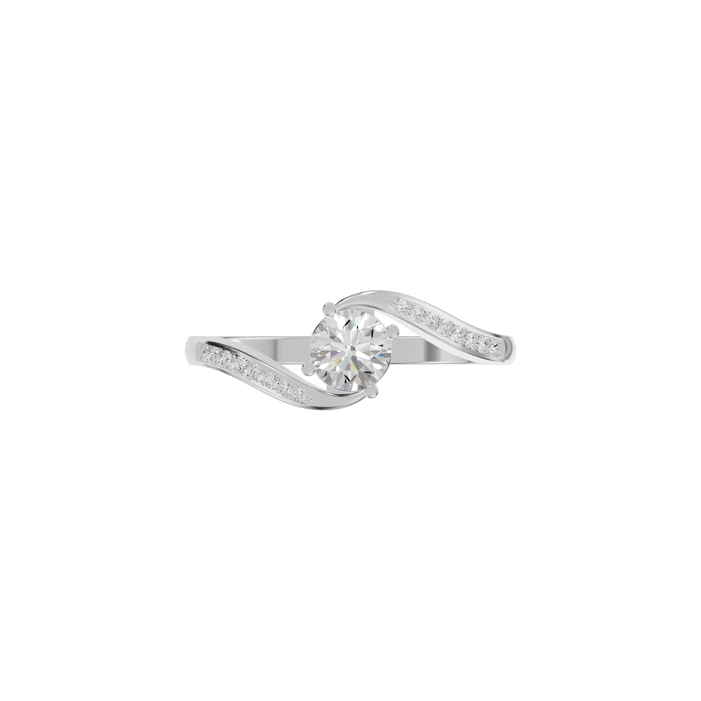 DLR002209 18 KT / White Gold / 18