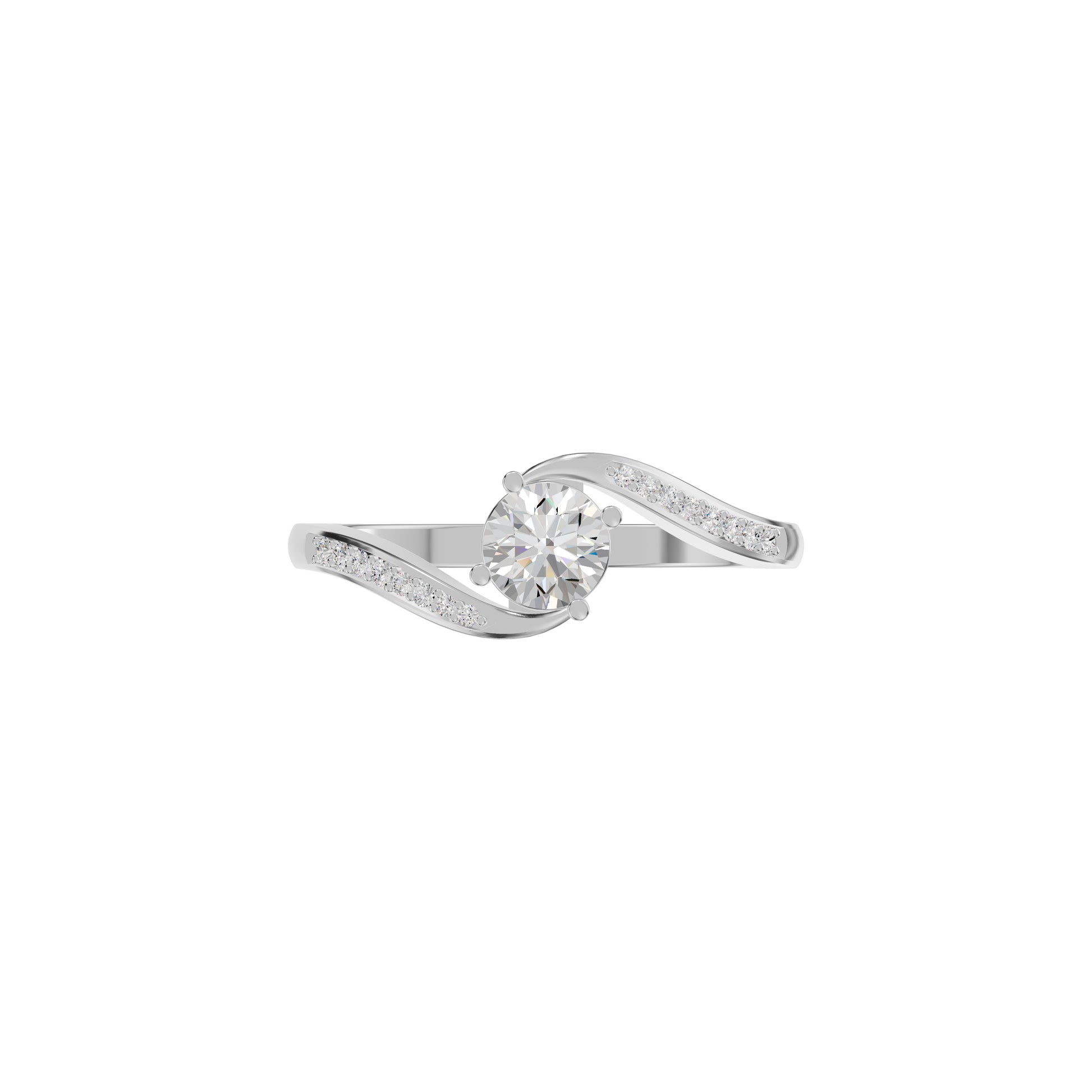 DLR002209 18 KT / White Gold / 18