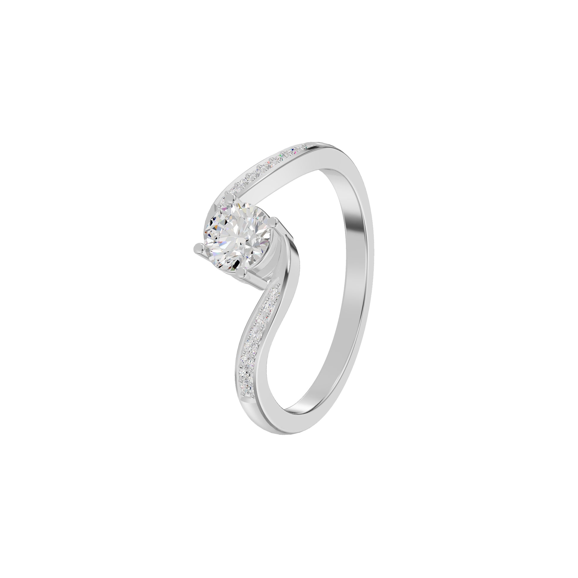 DLR002209 18 KT / White Gold / 18