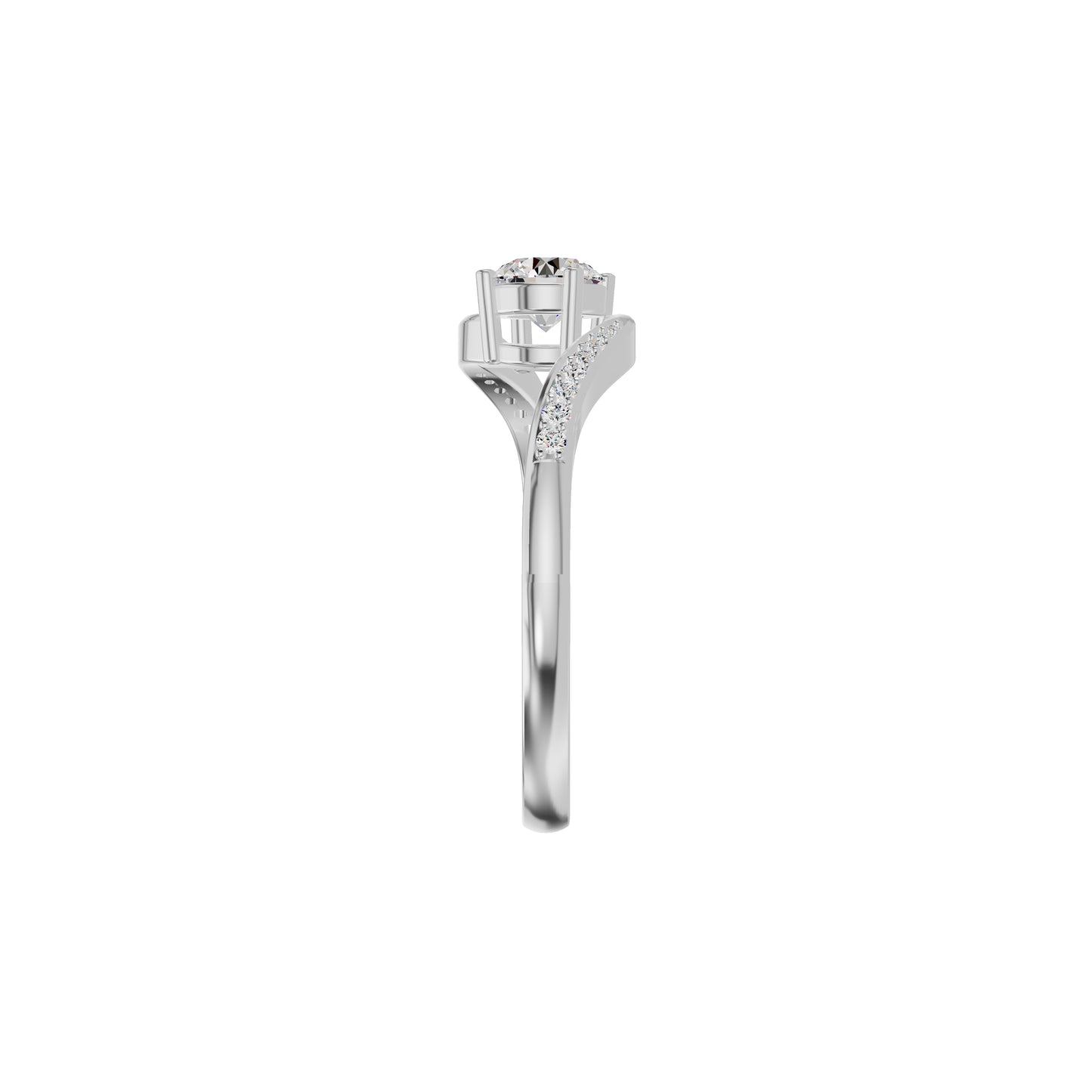 DLR002209 18 KT / White Gold / 18