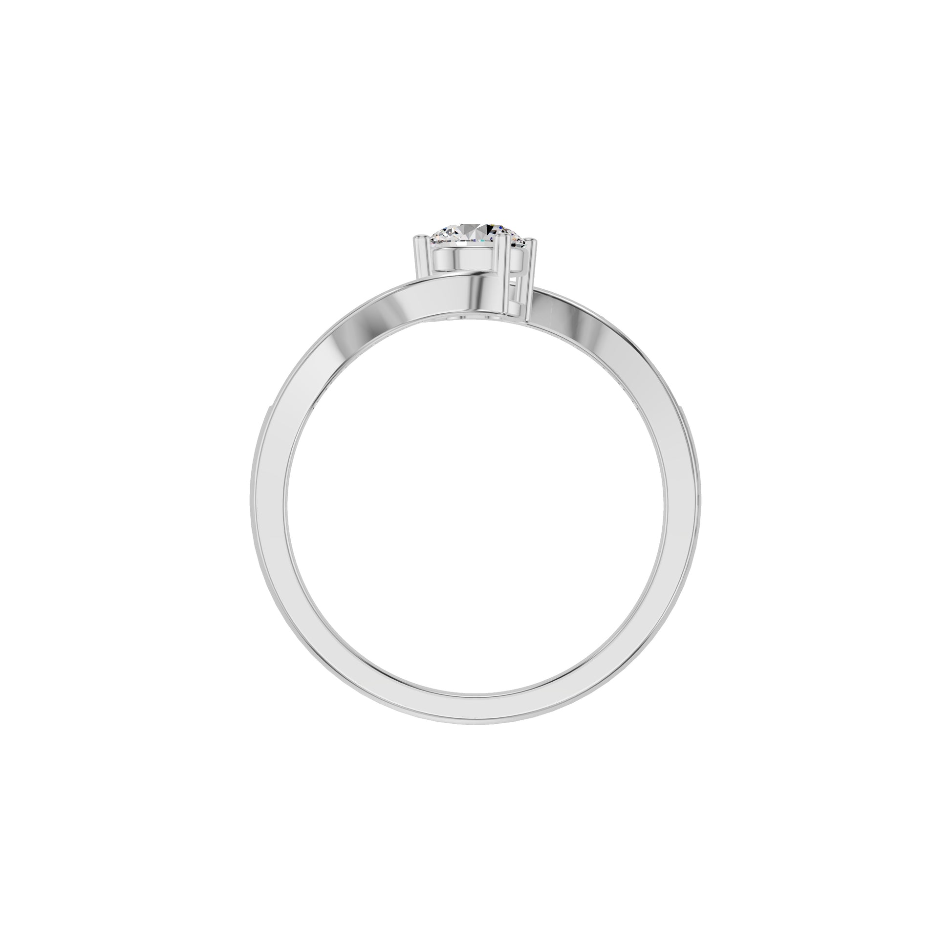 DLR002209 18 KT / White Gold / 18